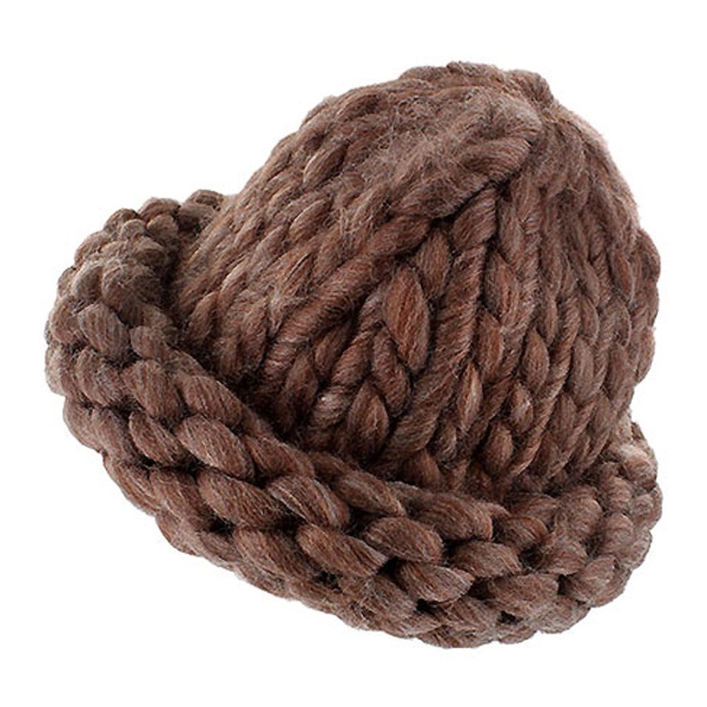 NWT Mocha Brown Knitted Winter Hat